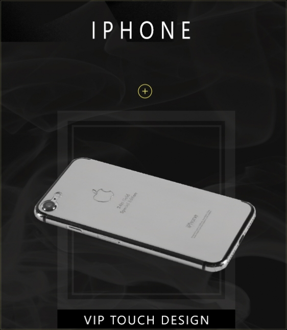 iPhone platina - VIP TOUCH Design Romania